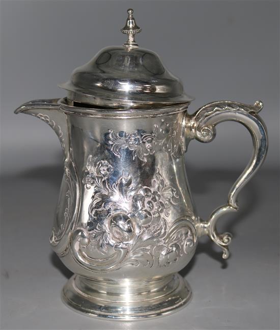 A Victorian lidded jug.